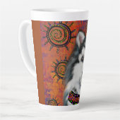 TASSE LATTE MALAMUTE D'ALASKA (Angle gauche)