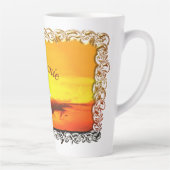 Tasse Latte Malecon Sunset 2441 (Droite)
