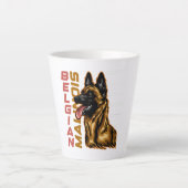 Tasse Latte Malinois belge (Devant)
