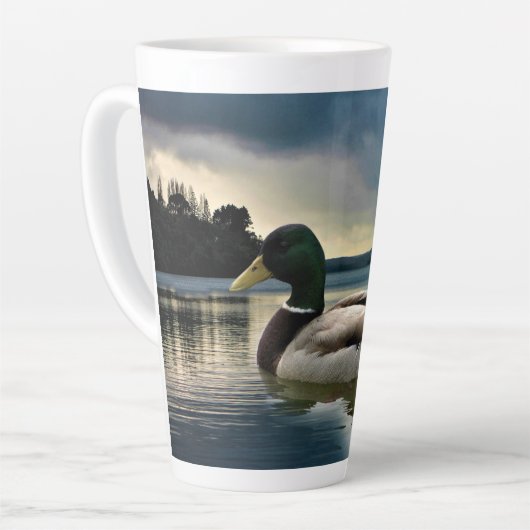 Tasse Latte Mallard Duck (Angle gauche)
