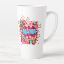 MAMA 3D Conception de mur fissuré avec des fleurs