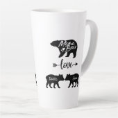 Tasse Latte Mama Bear Latug (Angle droit)