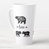 Tasse Latte Mama Bear Latug (Angle gauche)