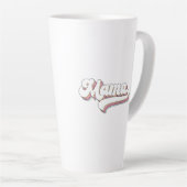 Tasse Latte Mama Rétro (Angle droit)