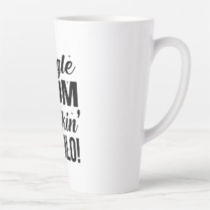 Tasse Latte Maman célibataire Rockin It Solo