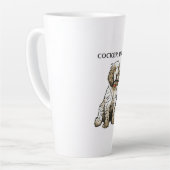 Tasse Latte Maman Cocker (Angle gauche)