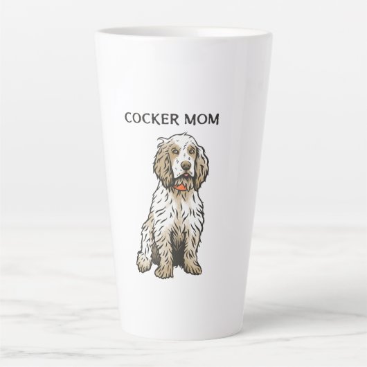 Tasse Latte Maman Cocker (Devant)