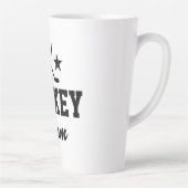 Tasse Latte Maman de hockey (Droite)