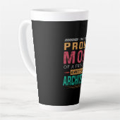 Tasse Latte Maman De L'Architecte Génial (Angle gauche)