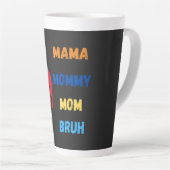 Tasse Latte maman maman maman maman bruh (Angle droit)