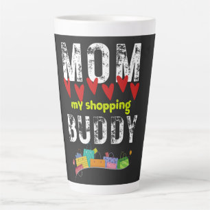 Tasse Latte Maman Mon Boutique Buddy - Bonne fête des mères