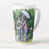 Tasse Latte Maman ne m'a jamais averti des joueurs tuba (Angle droit)