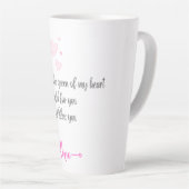 Tasse Latte Maman Tall Coffee Mug, Maman's Mug, Cadeau pour Ma (Angle droit)