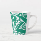 Tasse Latte Mandala 48 de luxe (Droite)