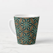 Tasse Latte Mandala Inspiration 6 (Angle gauche)