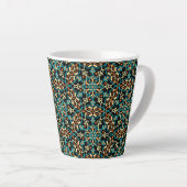 Tasse Latte Mandala Inspiration 6 (Angle droit)