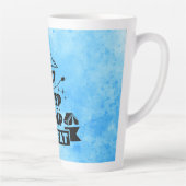 Tasse Latte Manger, Dormir, Camp, Répéter (Droite)