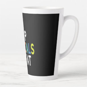 Tasse Latte Mangez des comédies musicales du sommeil Répéter,