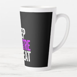 Tasse Latte Mangez le sommeil après la répétition Acteur Acteu