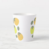 Tasse Latte Mango Fruit Fantaisiste (Devant)