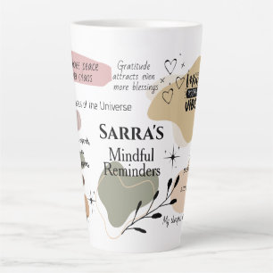 Tasse Latte Manifestation de rappel