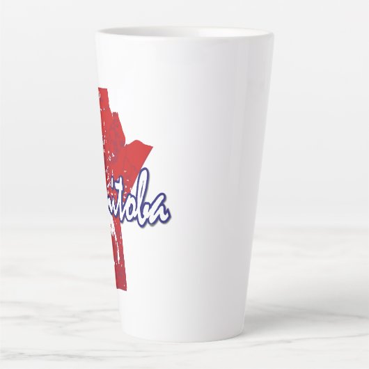 Tasse Latte Manitoba (Devant)