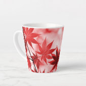 Tasse Latte Maple Trees Design Feuille (Angle gauche)