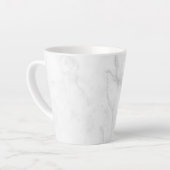 Tasse Latte Marbre Blanc (Angle gauche)