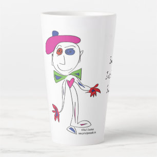 Tasse Latte 'Marcel' - La vie n'est-elle pas ridicule Latte Mu