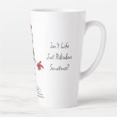 Tasse Latte 'Marcel' - La vie n'est-elle pas ridicule Latte Mu (Droite)