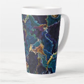 Tasse Latte Marche à huile (Angle droit)