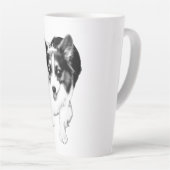 Tasse Latte Marches Douces, Charme Tranquille (Angle droit)