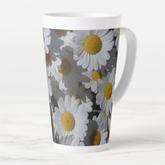 Tasse Latte Marguerite blanche
