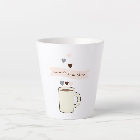 Tasse Latte Mariage civil Café (Devant)