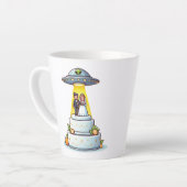Tasse Latte Mariage UFO (Angle gauche)