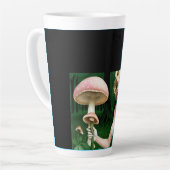 Tasse Latte Marilyn champignon plaisir maison déco unique (Angle gauche)