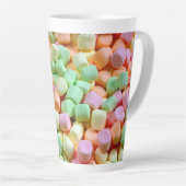 Tasse Latte Marshmallows miniatures (Angle droit)