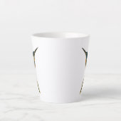 Tasse Latte Martin-pêcheur azur (Devant)