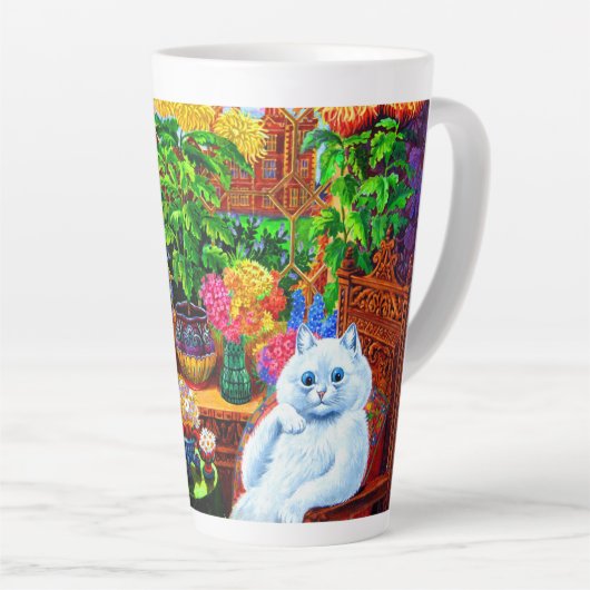 Tasse Latte Master du Collège Cat (Angle droit)