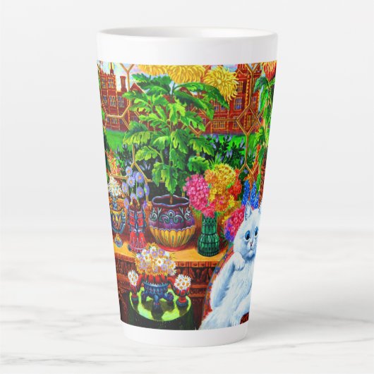 Tasse Latte Master du Collège Cat (Devant)