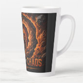 Tasse Latte Master the Mayhem Control the Spiral T-Shirt – 3D  (Droite)