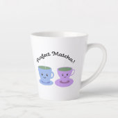 Tasse Latte Matcha mignonne et amusante (Droite)