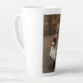 Tasse Latte Matchstick Girl pauvre rue Urchin Pauvreté urbaine (Angle gauche)