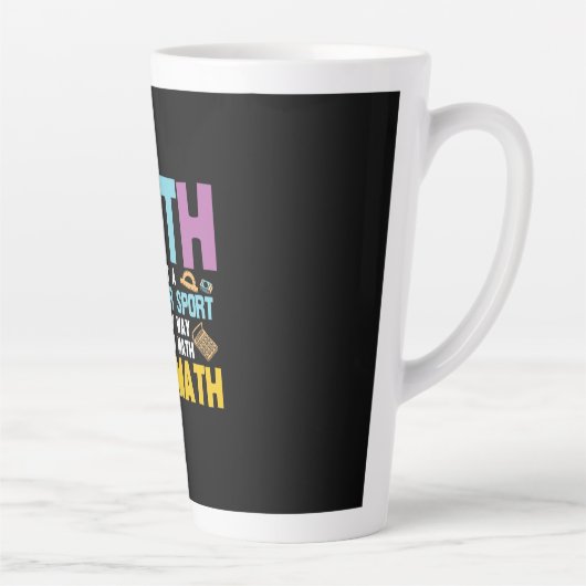 Tasse Latte Math Enseignant Math Math N'Est Pas Un Spectateur (Droite)