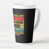 Tasse Latte Math Enseignant Maths Si Vous Pouvez Juste (Angle droit)