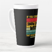 Tasse Latte Math Enseignant Maths Si Vous Pouvez Juste (Angle gauche)