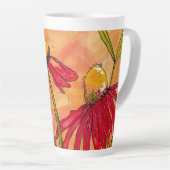 Tasse Latte Matinée Fleur Sauvage (Angle droit)
