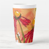 Tasse Latte Matinée Fleur Sauvage (Devant)