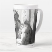 Tasse Latte Mauvais signe (Angle droit)