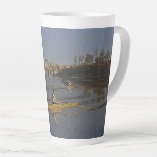 Tasse Latte Max Schmitt dans une seule sculpture Thomas Eakins (Angle droit)